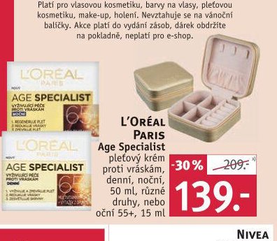 L'Oréal Paris Age Specialist pleťový krém