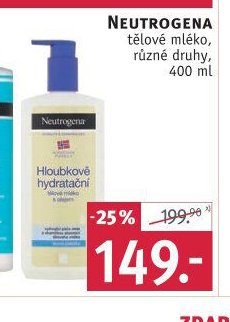 Neutrogena tělové mléko