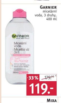 Garnier micelární voda