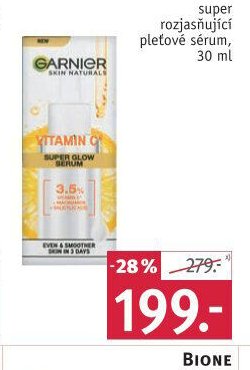 Garnier Vitamin C super rozjasňující pleťové sérum