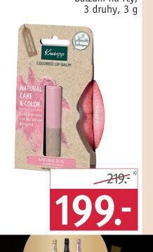 Kneipp tónovací balzám na rty
