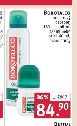 Borotalco unisexový deosprej