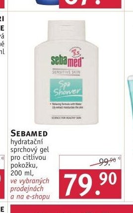 Sebamed hydratační sprchový gel