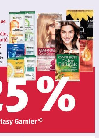 Garnier barvy na vlasy