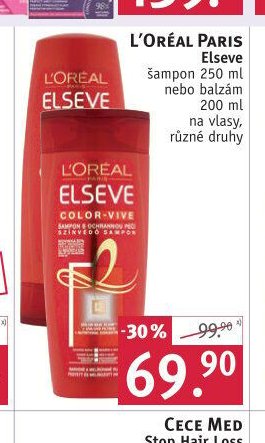 L'ORÉAL PARIS Elseve šampon nebo balzám