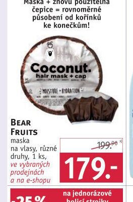 BEAR FRUITS maska na vlasy