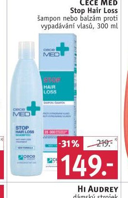CECE MED Stop Hair Loss šampon nebo balzám