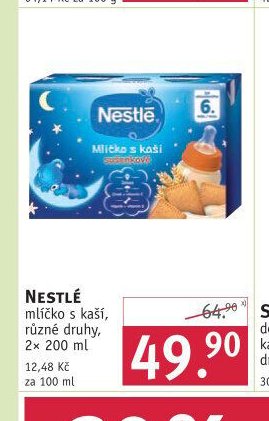 NESTLÉ mléčná výživa