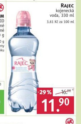 RAJEC kojenecká voda