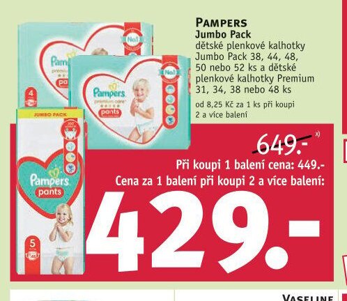 Pampers Jumbo Pack