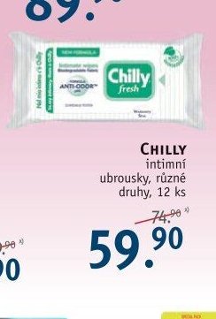 CHILLY intimní ubrousky