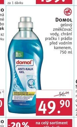 DOMOL gelový změkčovač vody, 750 ml