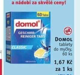 DOMOL tablety do myčky