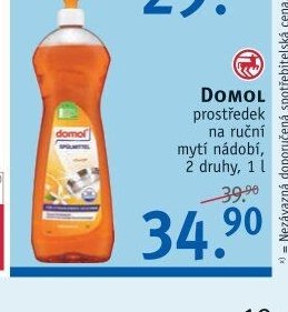 DOMOL prostředek na ruční mytí