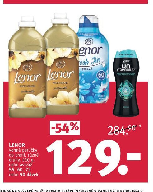 Lenor vonné perličky