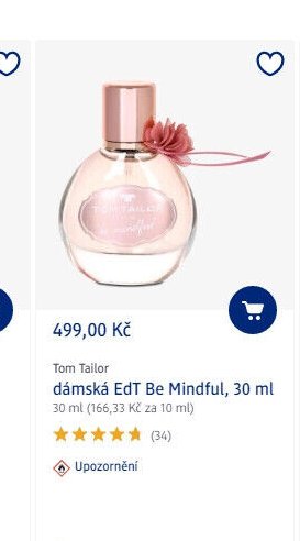Tom Tailor dámská EdT Be Mindful, 30 ml