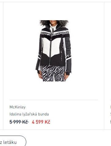 McKinley Idalina lyžařská bunda