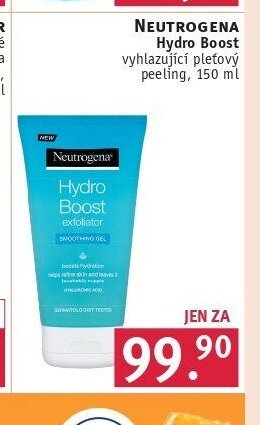 NEUTROGENA Hydro Boost vyhlazující pleťový peeling