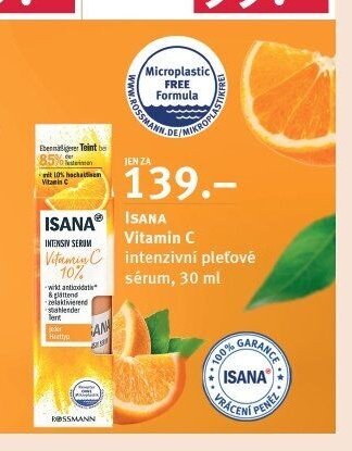 ISANA Vitamin C intenzivní pleťové sérum