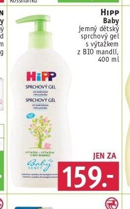 HIPP Baby jemný dětský sprchový gel