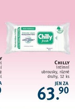 CHILLY intimní ubrousky