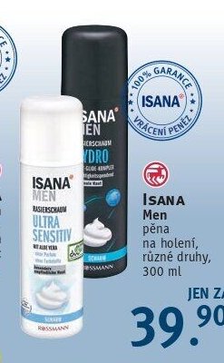 ISANA MEN pěna na holení
