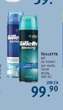 GILLETTE gel na holení