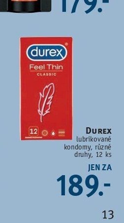 DUREX lubrikované kondomy