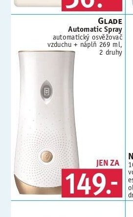 GLADE Automatic Spray automatický osvěžovač vzduchu + náplň 269 ml, 2 druhy