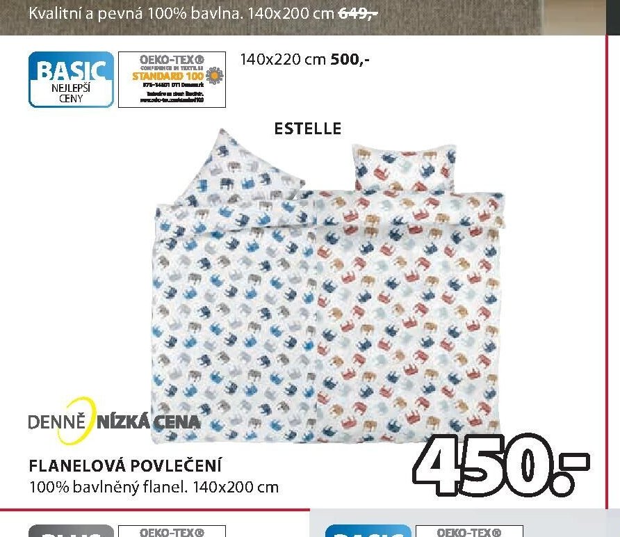 FLANELOVÁ POVLEČENÍ