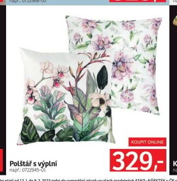 Polštář s výplní