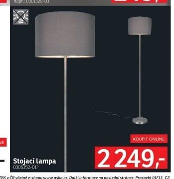 Stojací lampa