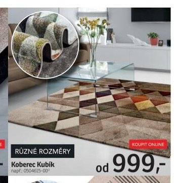 Koberec Kubík