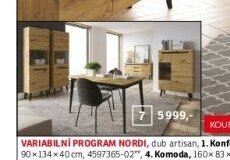 Program Nordi - 7. Jídelní stůl