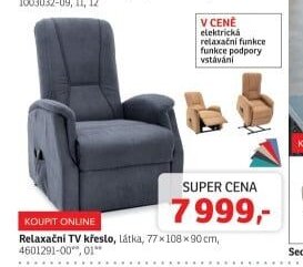 Relaxační TV křeslo