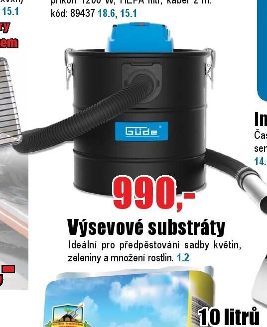 Vysavač na popel Gude