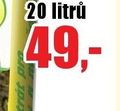 Výsevové substráty 20 litrů