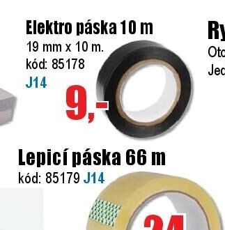 Elektro páska 10 m