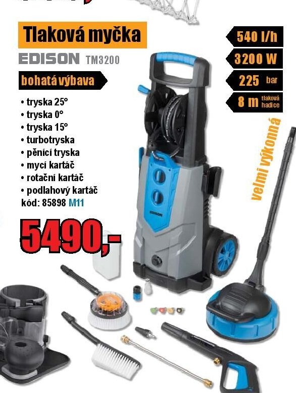 Tlaková myčka EDISON TM3200