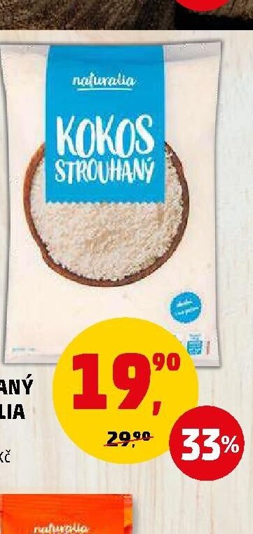 KOKOS STROUHANÝ NATURALIA 250 g