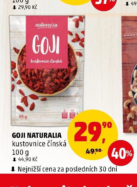 GOJI NATURALIA kustovnice čínská 100 g