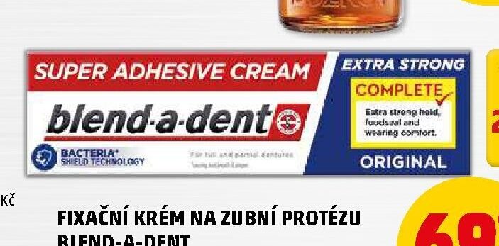 Fixační krém na zubní protézu Blend-a-dent