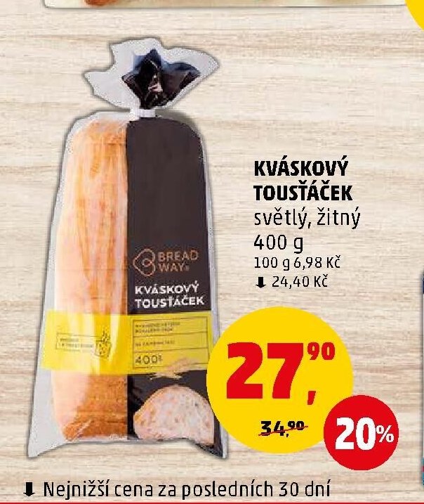 KVÁSKOVÝ TOUSŤÁČEK