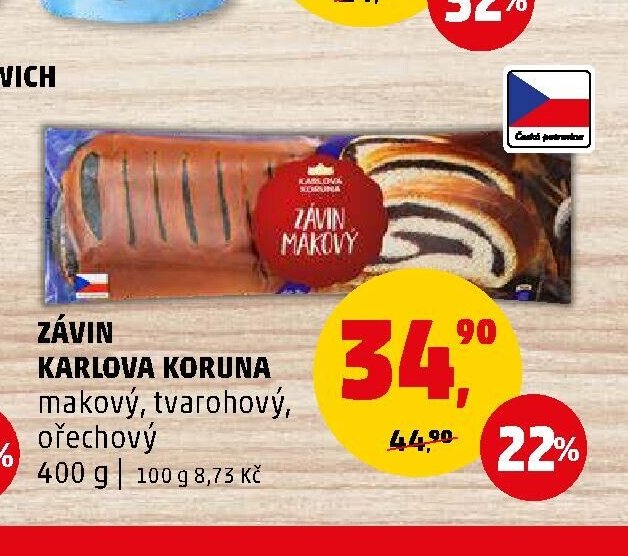 ZÁVIN KARLOVA KORUNA