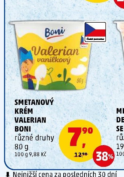 Smetanový krém Valerian Boni