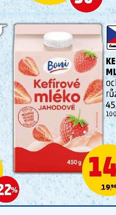 Kefírové mléko Boni