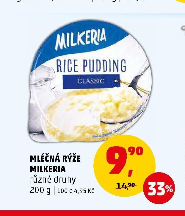 Mléčná rýže Milkeria různé druhy 200 g