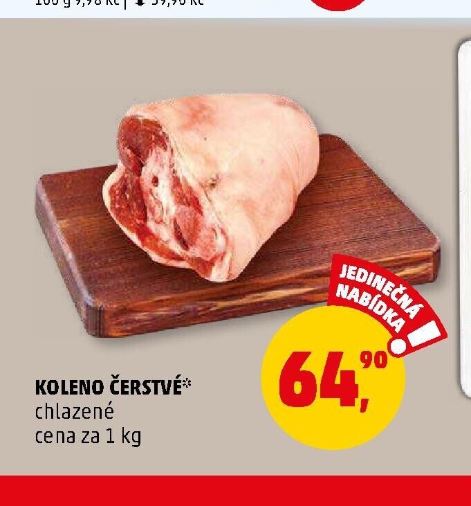 Koleno čerstvé