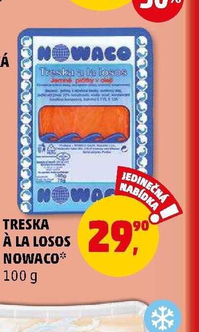 TRESKA A LA LOSOS NOWACO