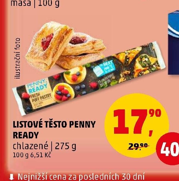 LISTOVÉ TĚSTO PENNY READY